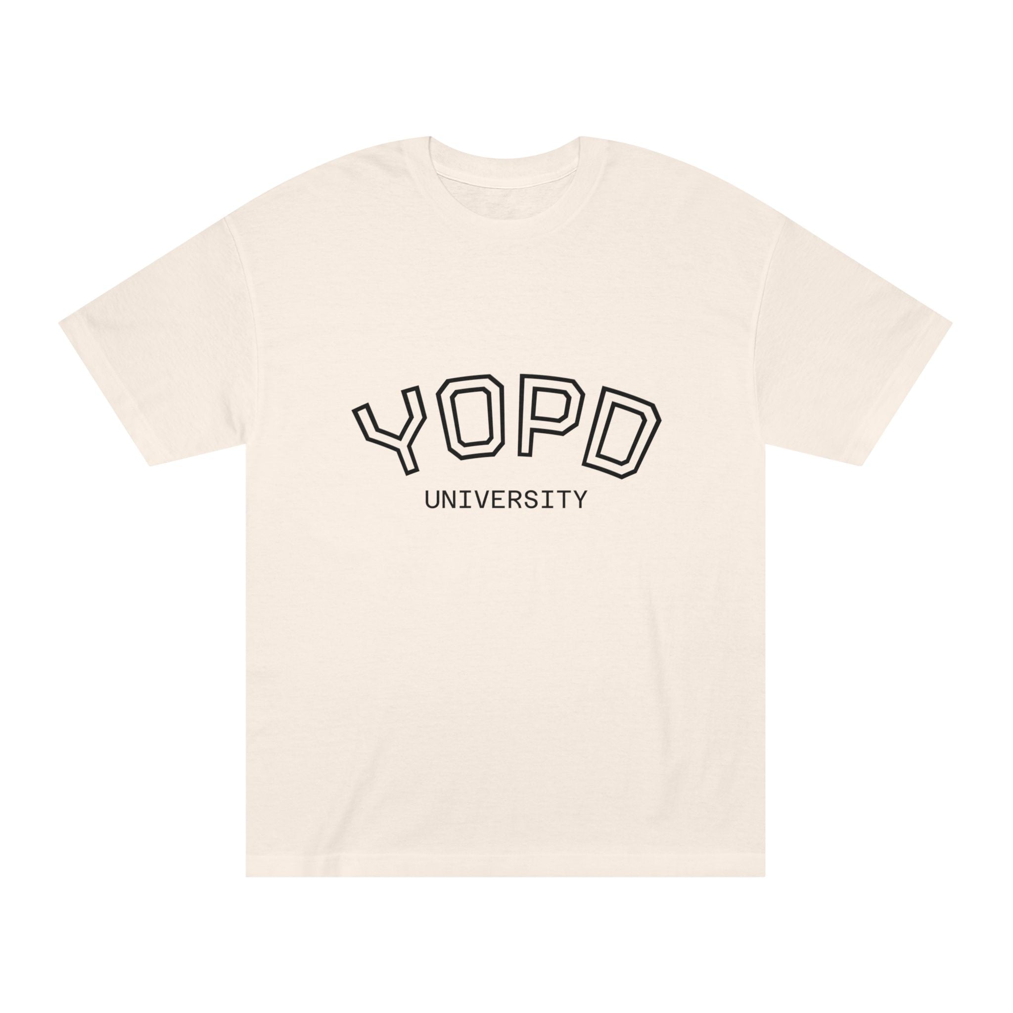 YOPD University Tee - College-Style Vintage Campus Shirt