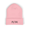 Embroidered 'PL2M' ( Parkinson's Looks Like Me) Cuffed Beanie - Classic Knit Winter Hat