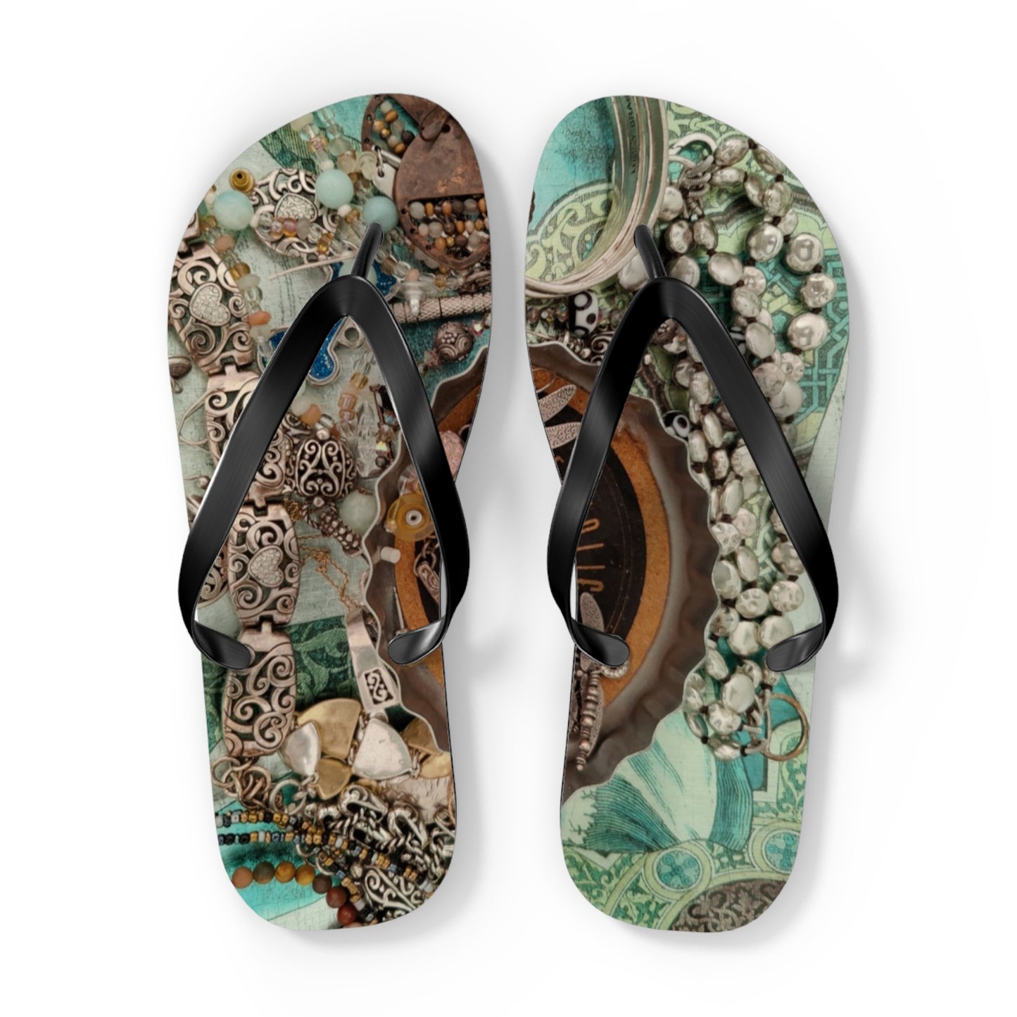 Bohemian Flip Flops | Beach Footwear, Summer Style, Vacation Essentials, Outdoor Fun, Personalized Gift