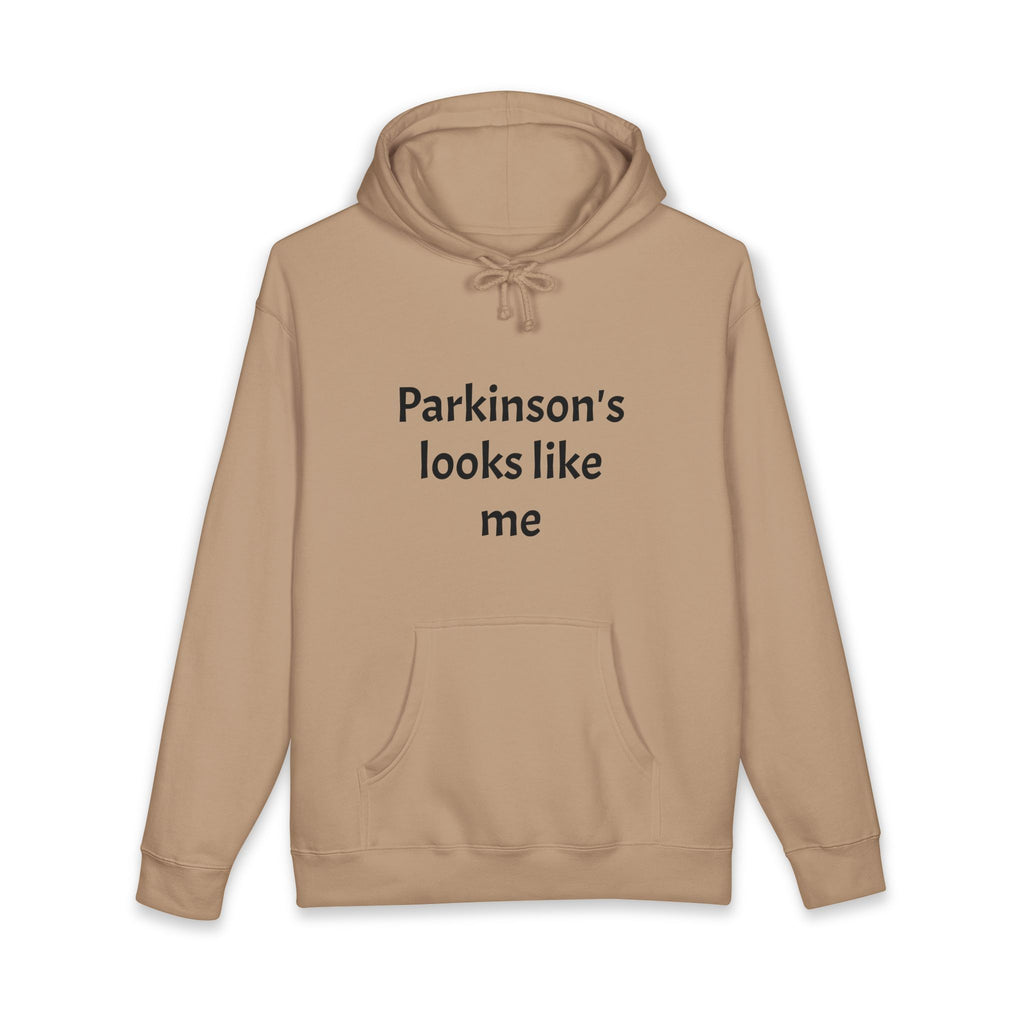 Hoodie — “#Parkinson’s looks like me” Awareness Pullover