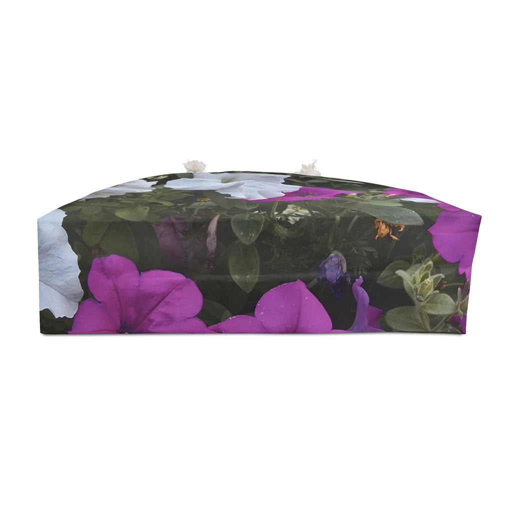 Floral Weekender Bag, Travel Tote, Weekend Getaway, Beach Bag, Floral Luggage, Summer Travel Accessories