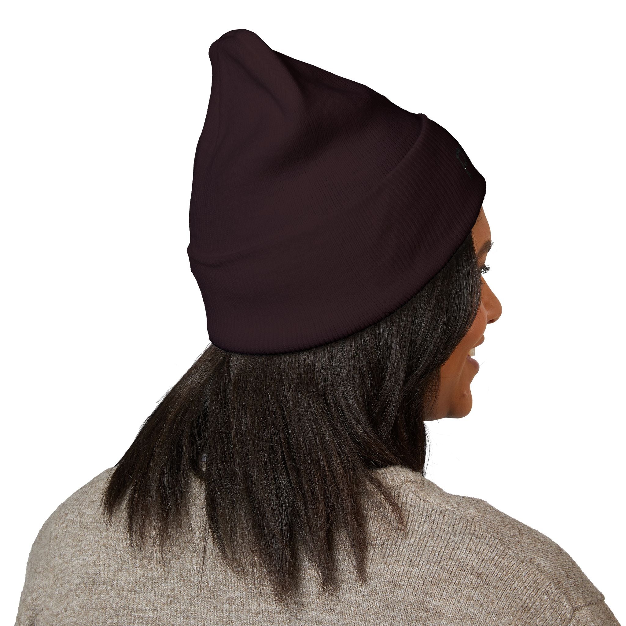 Embroidered 'PL2M' ( Parkinson's Looks Like Me) Cuffed Beanie - Classic Knit Winter Hat
