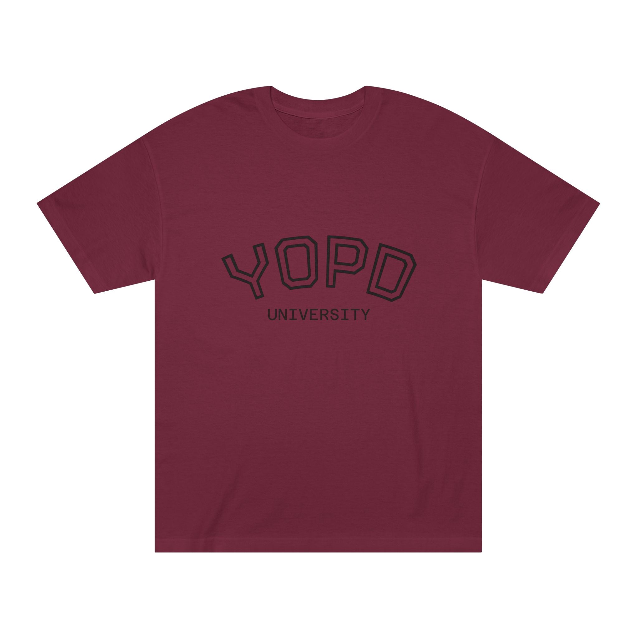 YOPD University Tee - College-Style Vintage Campus Shirt