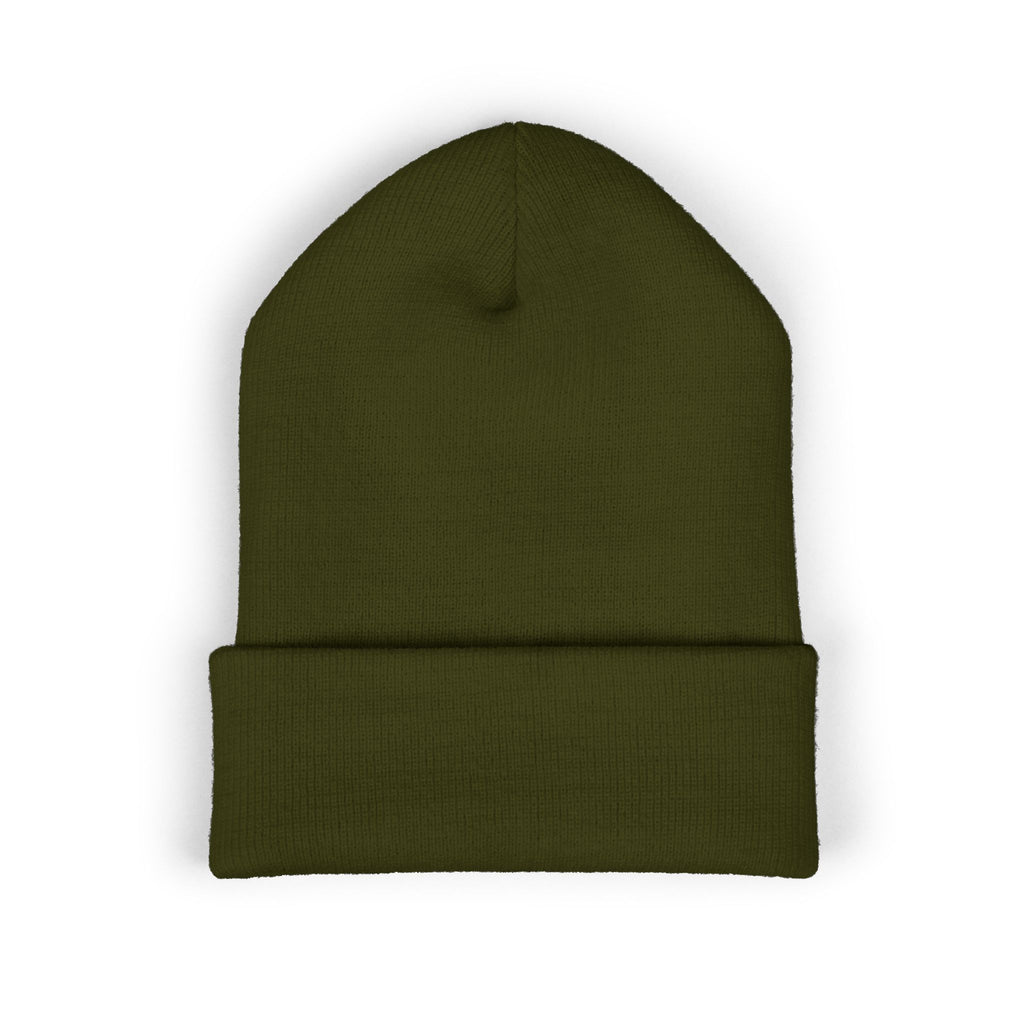 Embroidered 'PL2M' ( Parkinson's Looks Like Me) Cuffed Beanie - Classic Knit Winter Hat