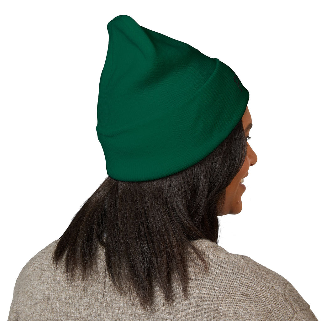 Embroidered 'PL2M' ( Parkinson's Looks Like Me) Cuffed Beanie - Classic Knit Winter Hat