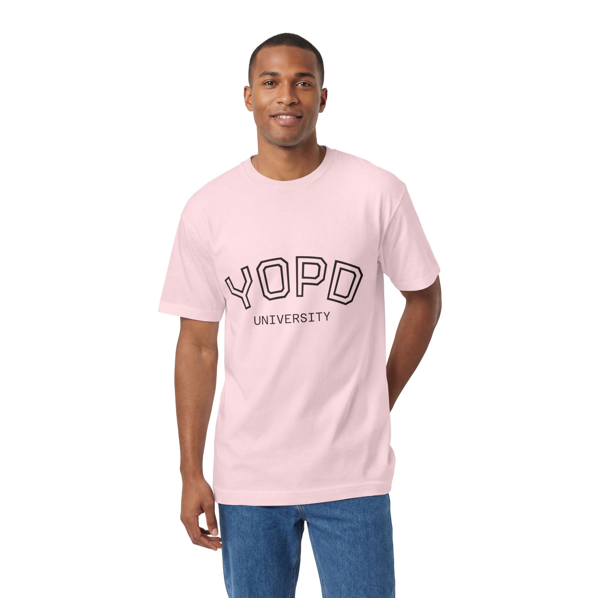 YOPD University Tee - College-Style Vintage Campus Shirt