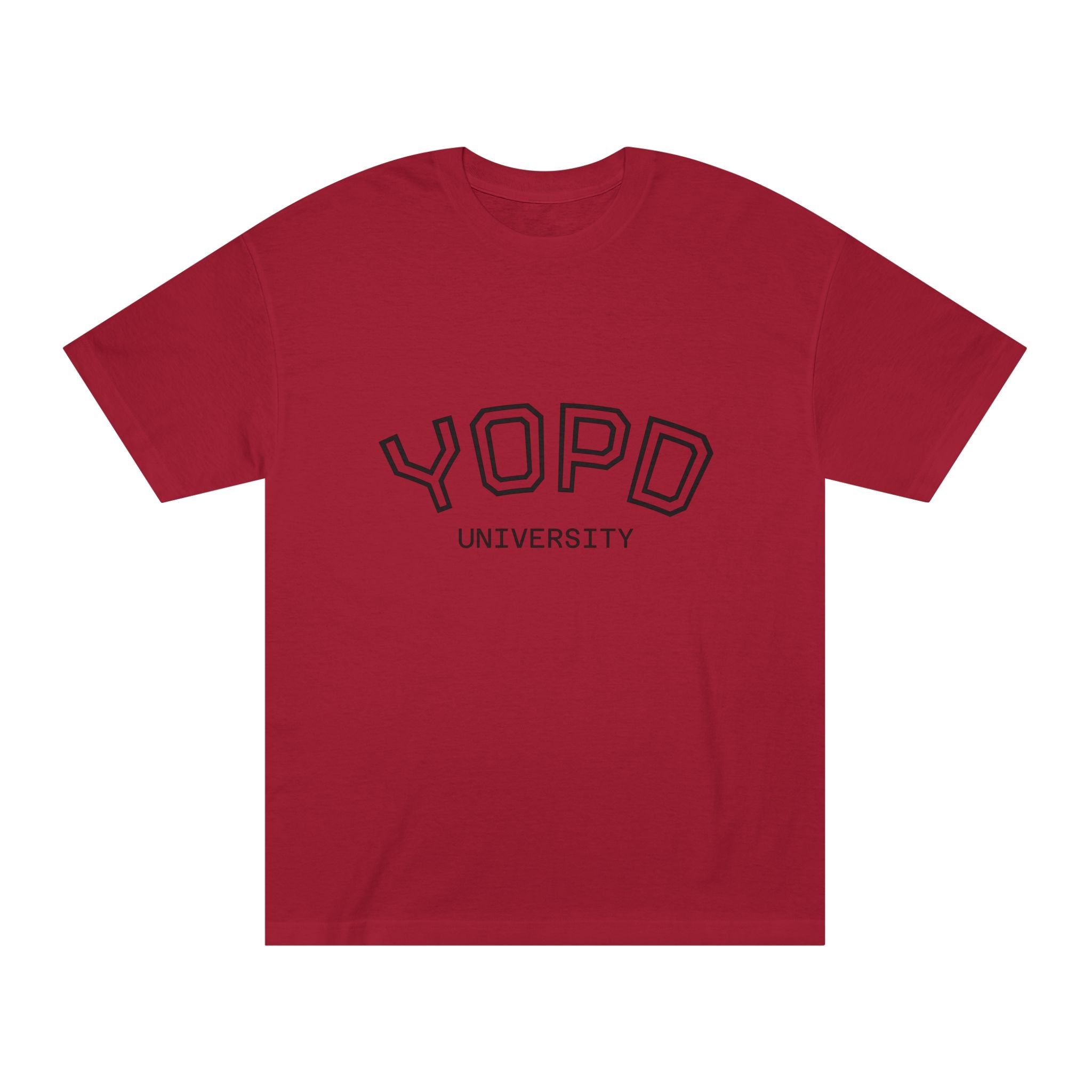 YOPD University Tee - College-Style Vintage Campus Shirt