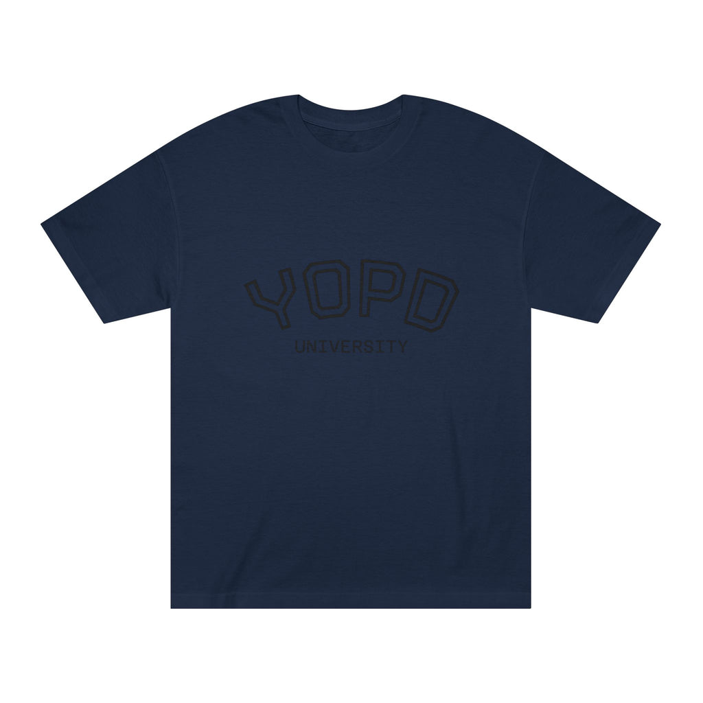 YOPD University Tee - College-Style Vintage Campus Shirt