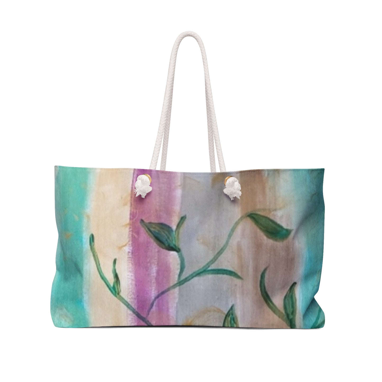 Nature-Inspired Weekender Bag for Travel, Gym, Beach, Gift, Summer Vibes