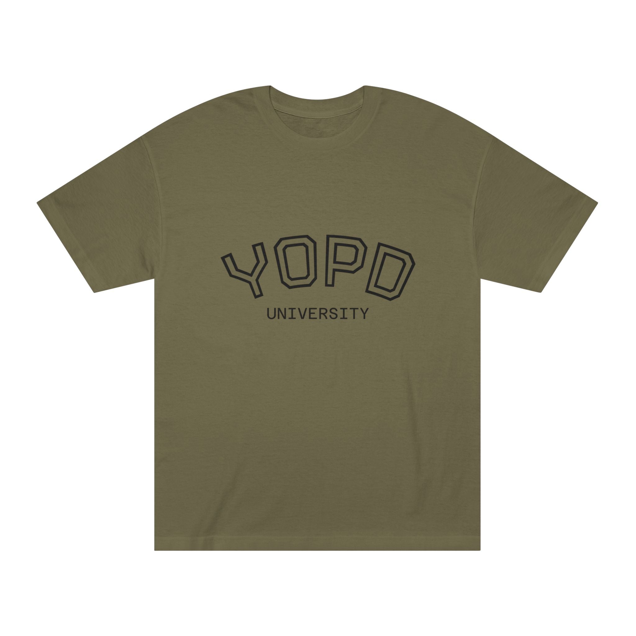 YOPD University Tee - College-Style Vintage Campus Shirt