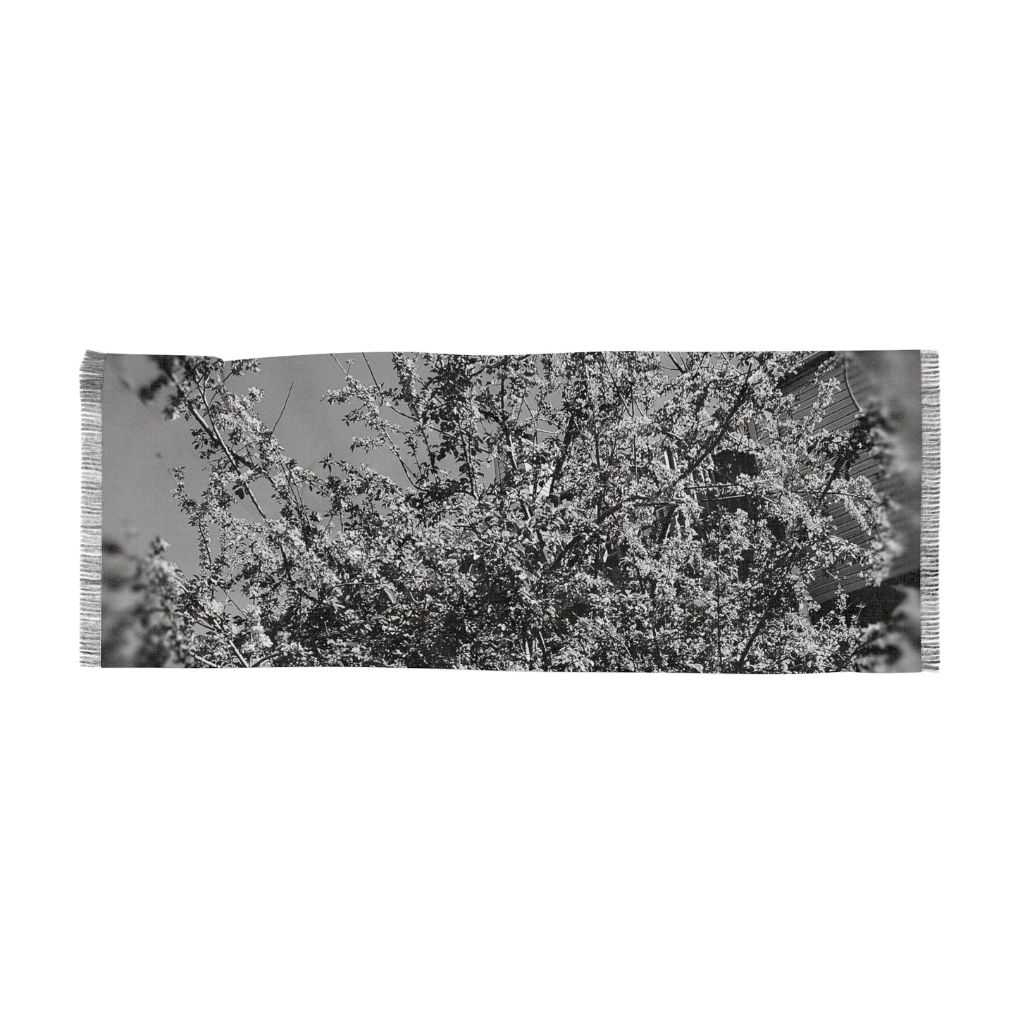 Elegant Floral Scarf, Lightweight Neck Wrap Women's Fashion Accessory, Spring Summer Shawl, Gift for Her, Mother's Day Gift