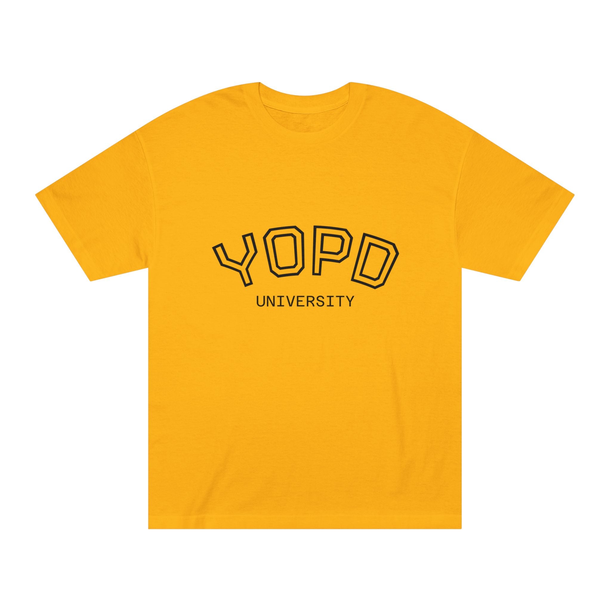 YOPD University Tee - College-Style Vintage Campus Shirt