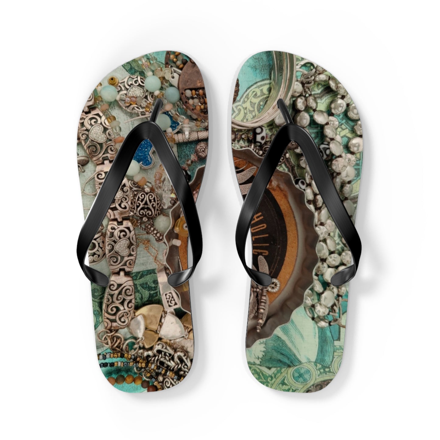 Bohemian Flip Flops | Beach Footwear, Summer Style, Vacation Essentials, Outdoor Fun, Personalized Gift