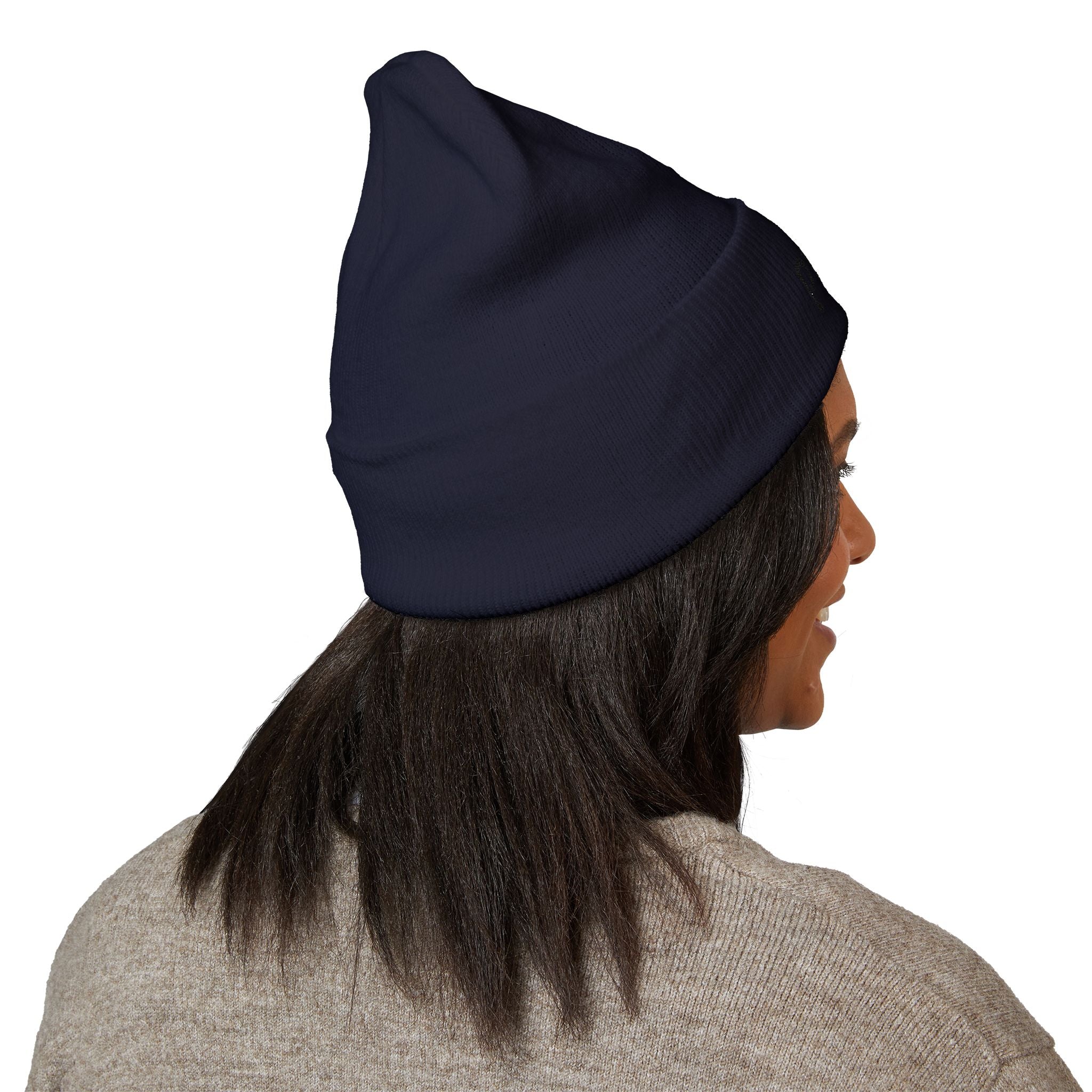 Embroidered 'PL2M' ( Parkinson's Looks Like Me) Cuffed Beanie - Classic Knit Winter Hat