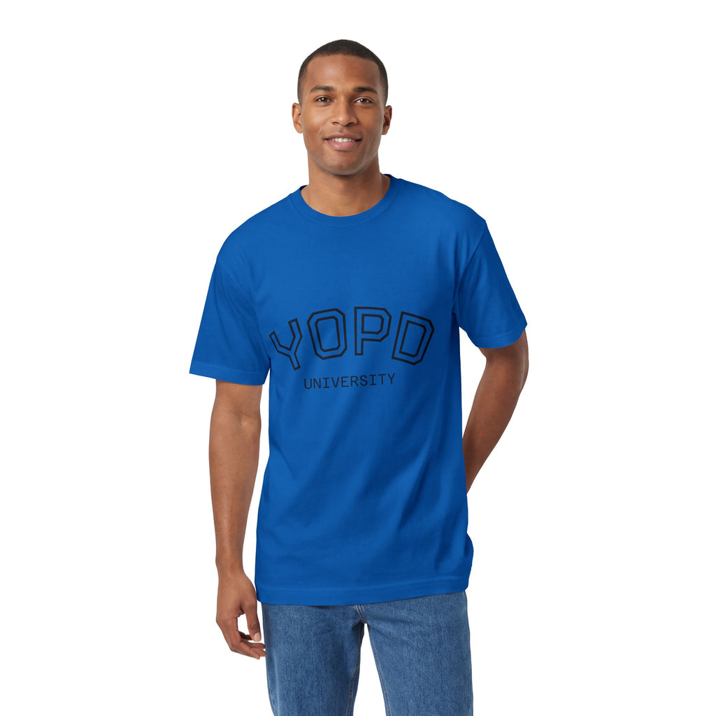 YOPD University Tee - College-Style Vintage Campus Shirt
