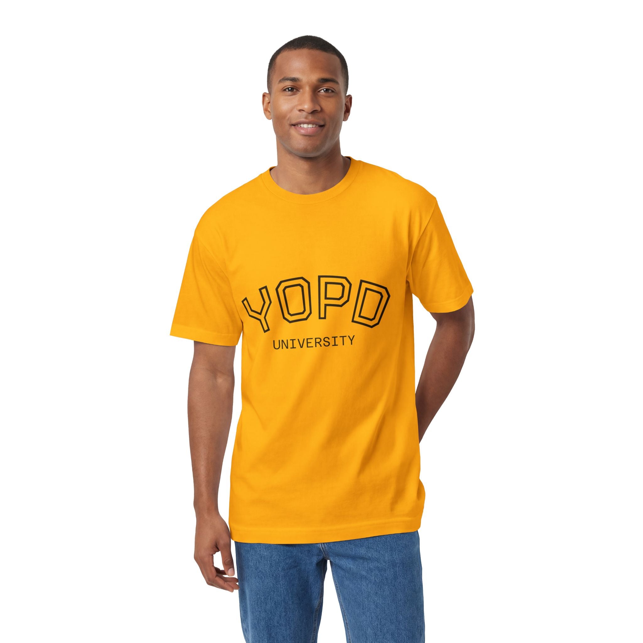 YOPD University Tee - College-Style Vintage Campus Shirt