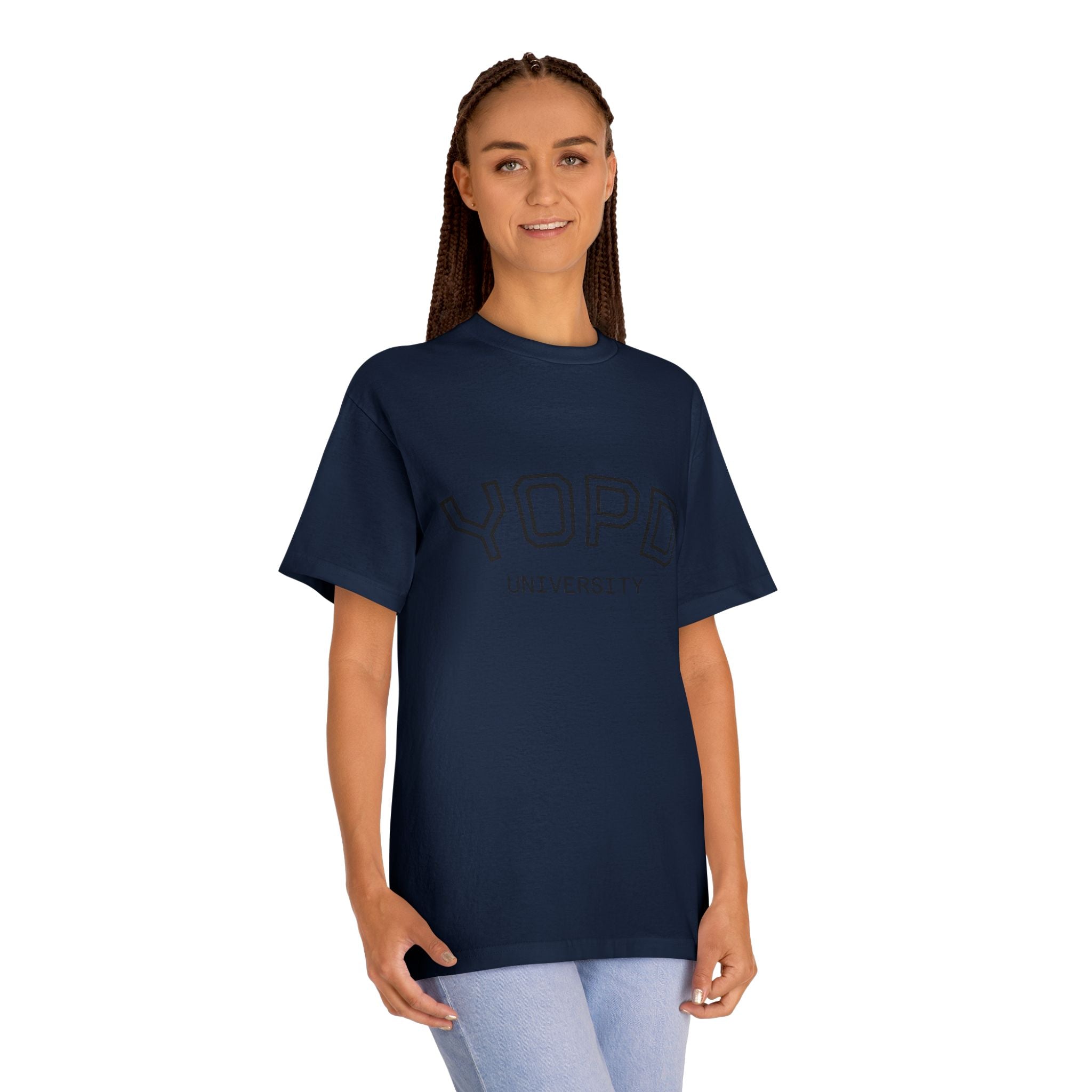YOPD University Tee - College-Style Vintage Campus Shirt
