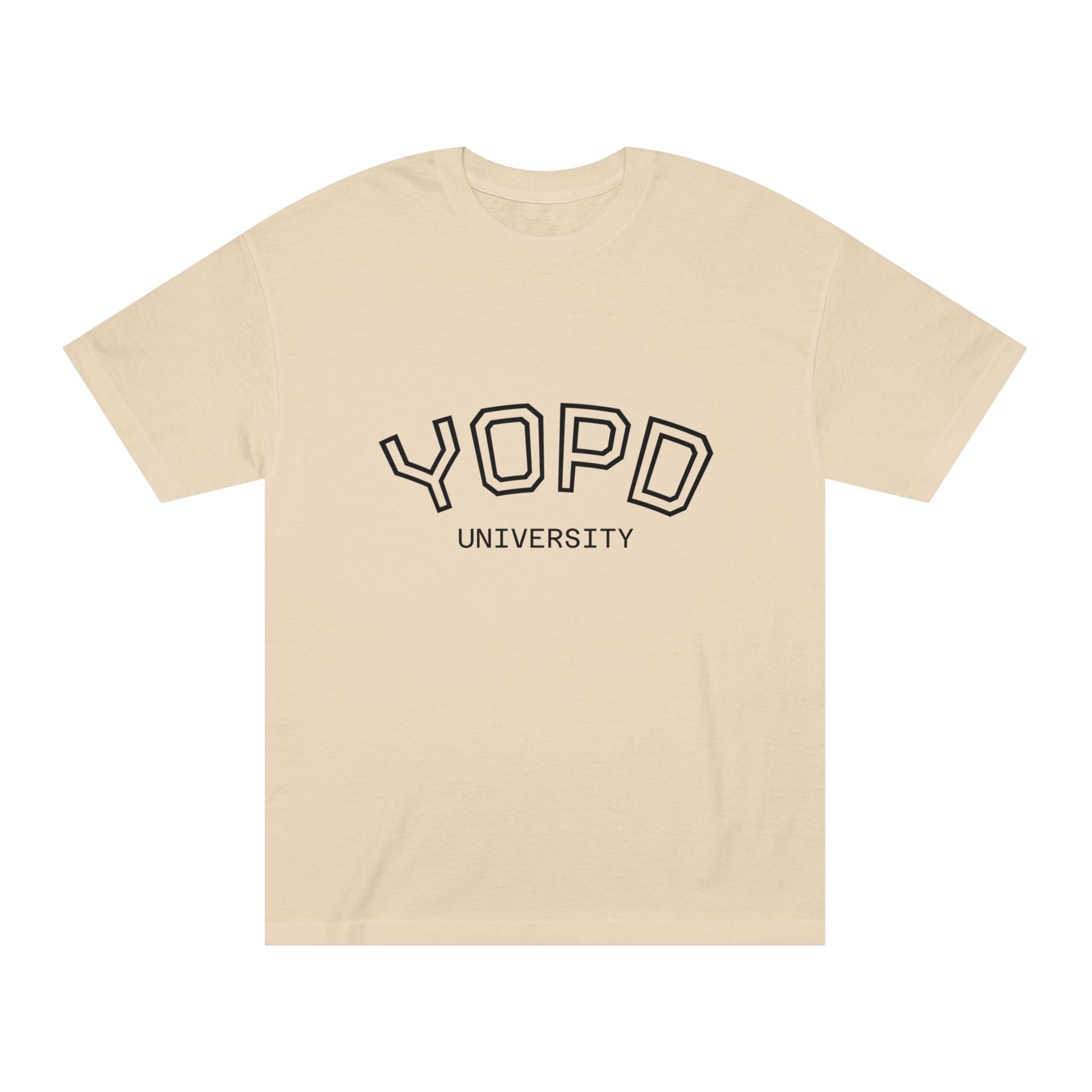 YOPD University Tee - College-Style Vintage Campus Shirt