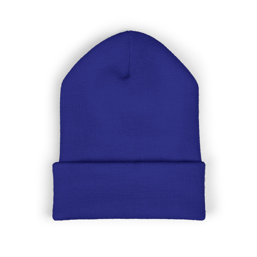 Embroidered 'PL2M' ( Parkinson's Looks Like Me) Cuffed Beanie - Classic Knit Winter Hat