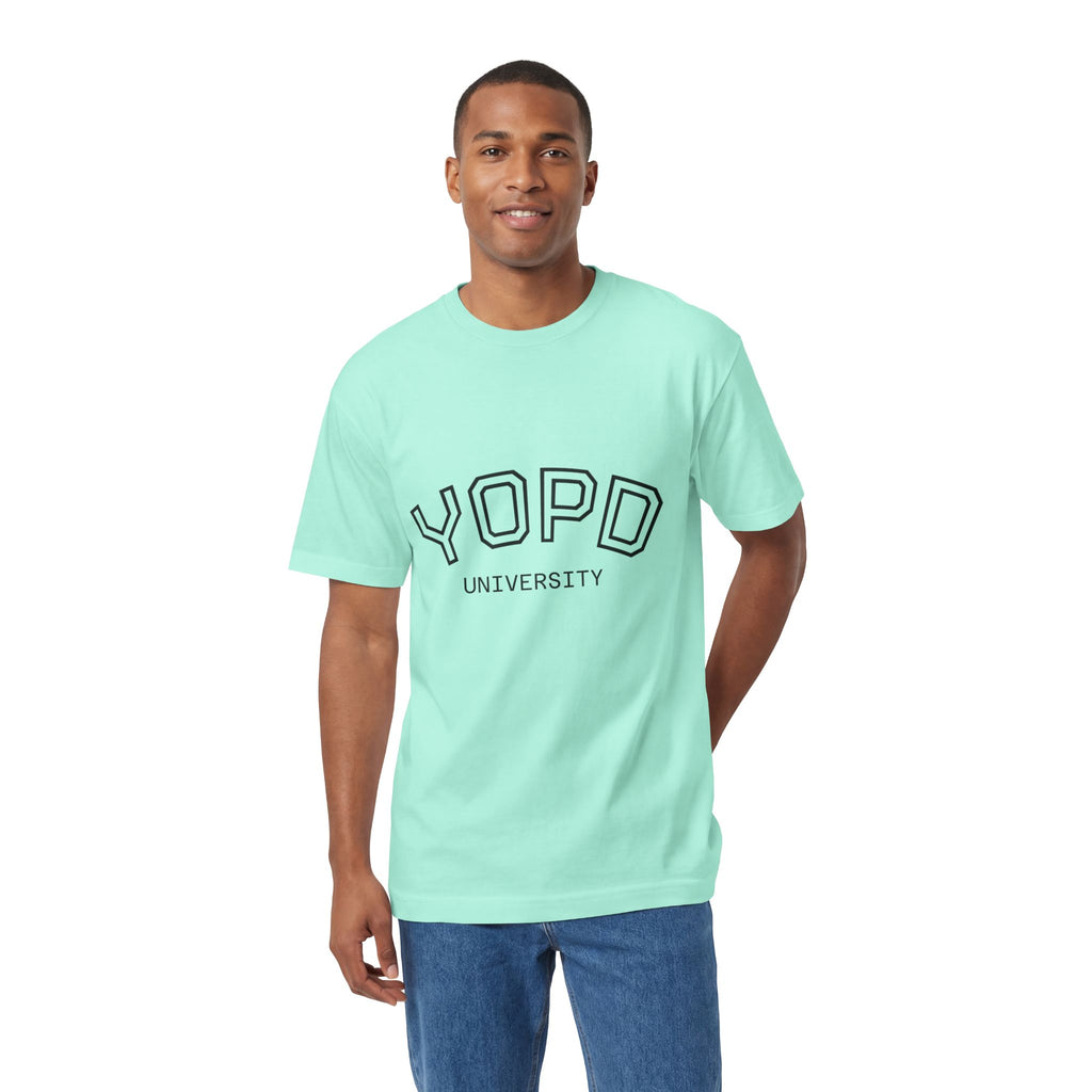 YOPD University Tee - College-Style Vintage Campus Shirt