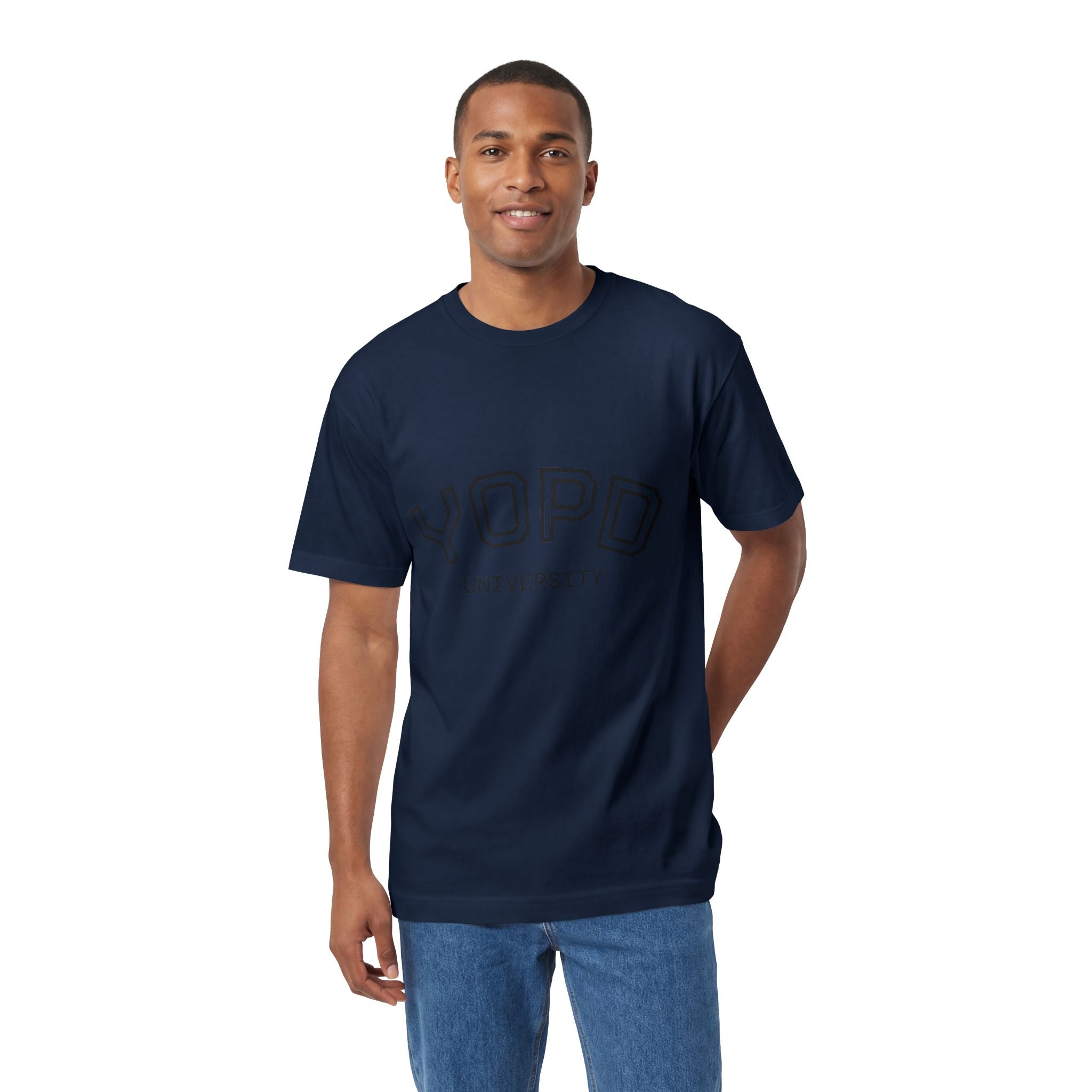 YOPD University Tee - College-Style Vintage Campus Shirt
