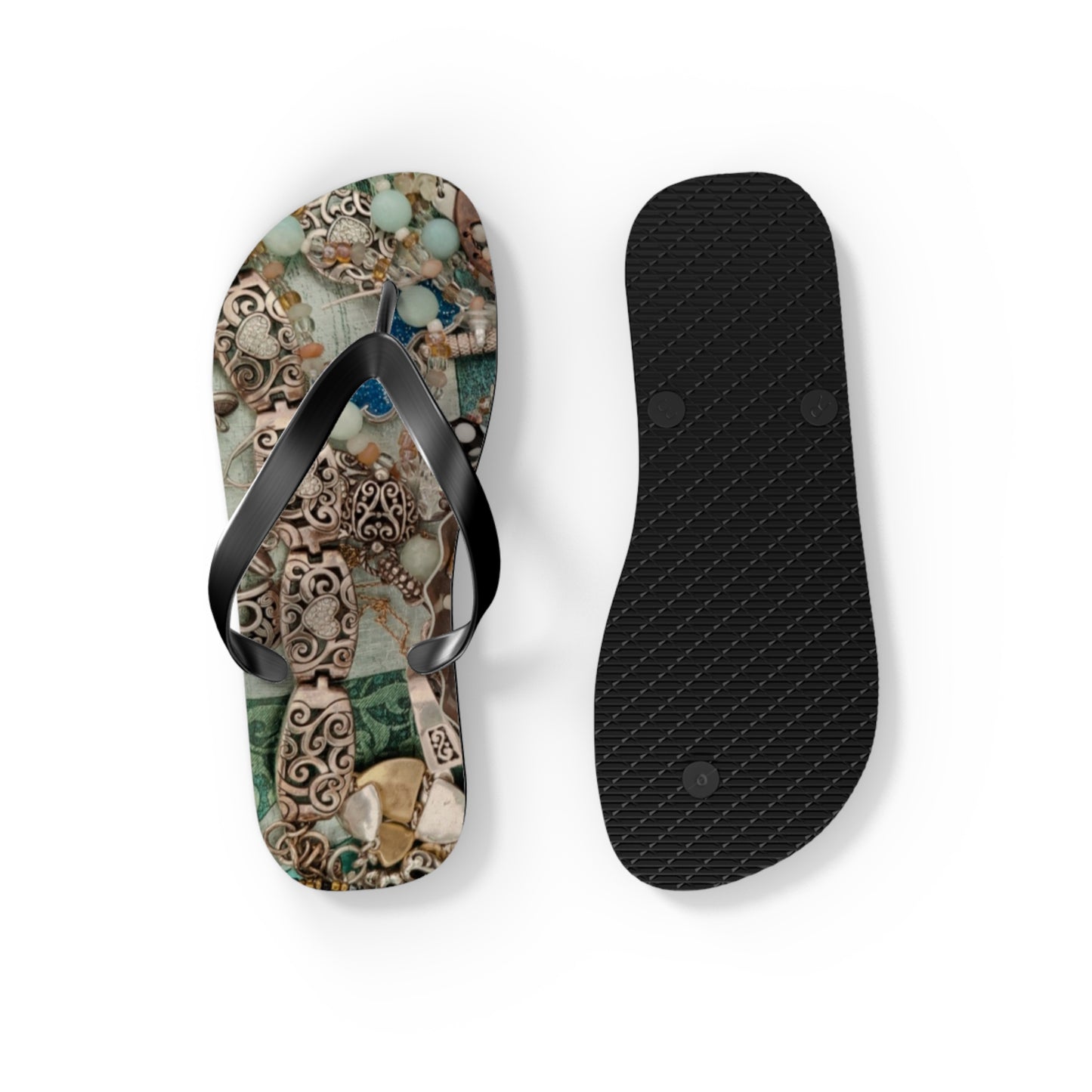 Bohemian Flip Flops | Beach Footwear, Summer Style, Vacation Essentials, Outdoor Fun, Personalized Gift