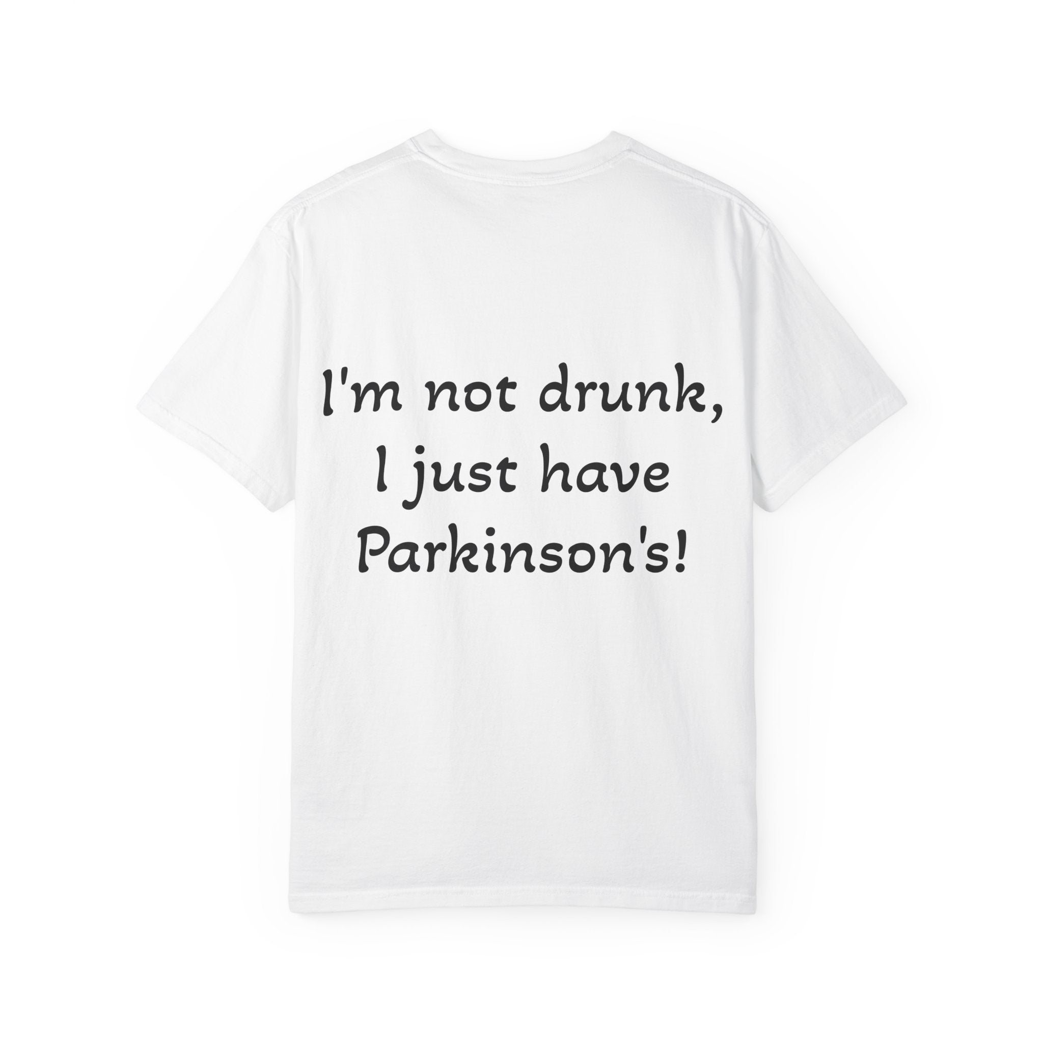 Humorous Parkinson's Awareness T-shirt, Unisex Tee, Gift for Parkinson's Patients, Funny Support Shirt, Awareness Apparel, Casual Wear