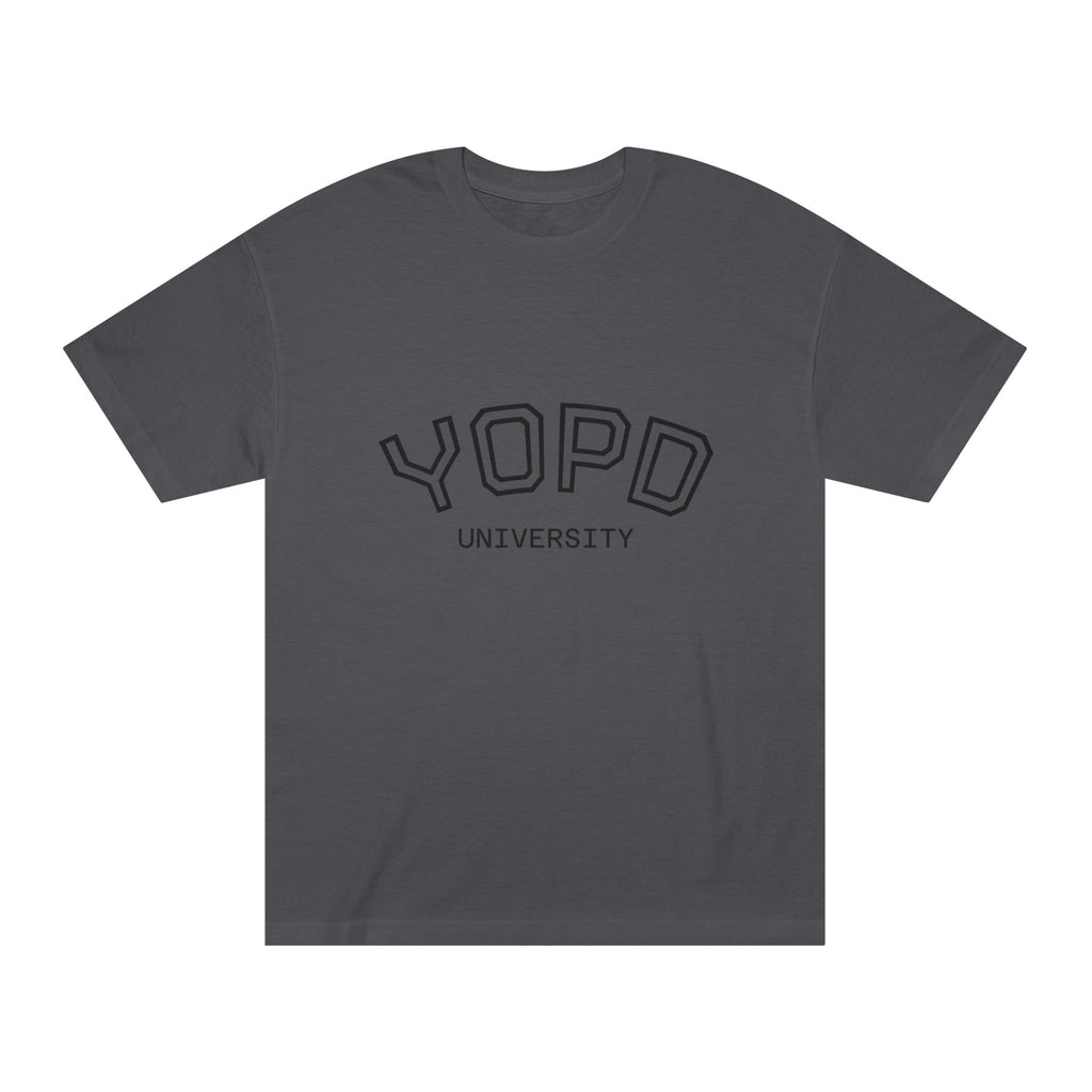 YOPD University Tee - College-Style Vintage Campus Shirt