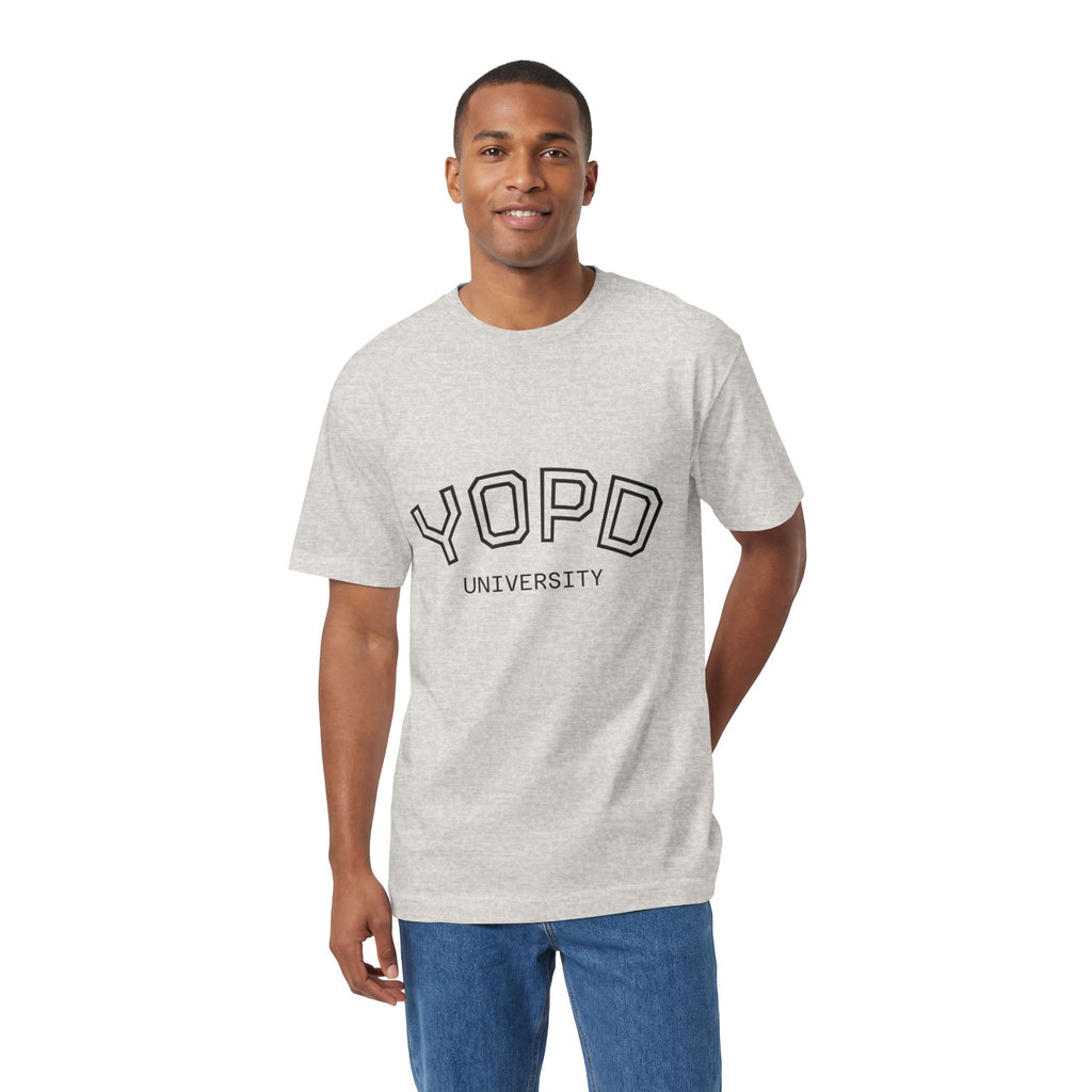 YOPD University Tee - College-Style Vintage Campus Shirt