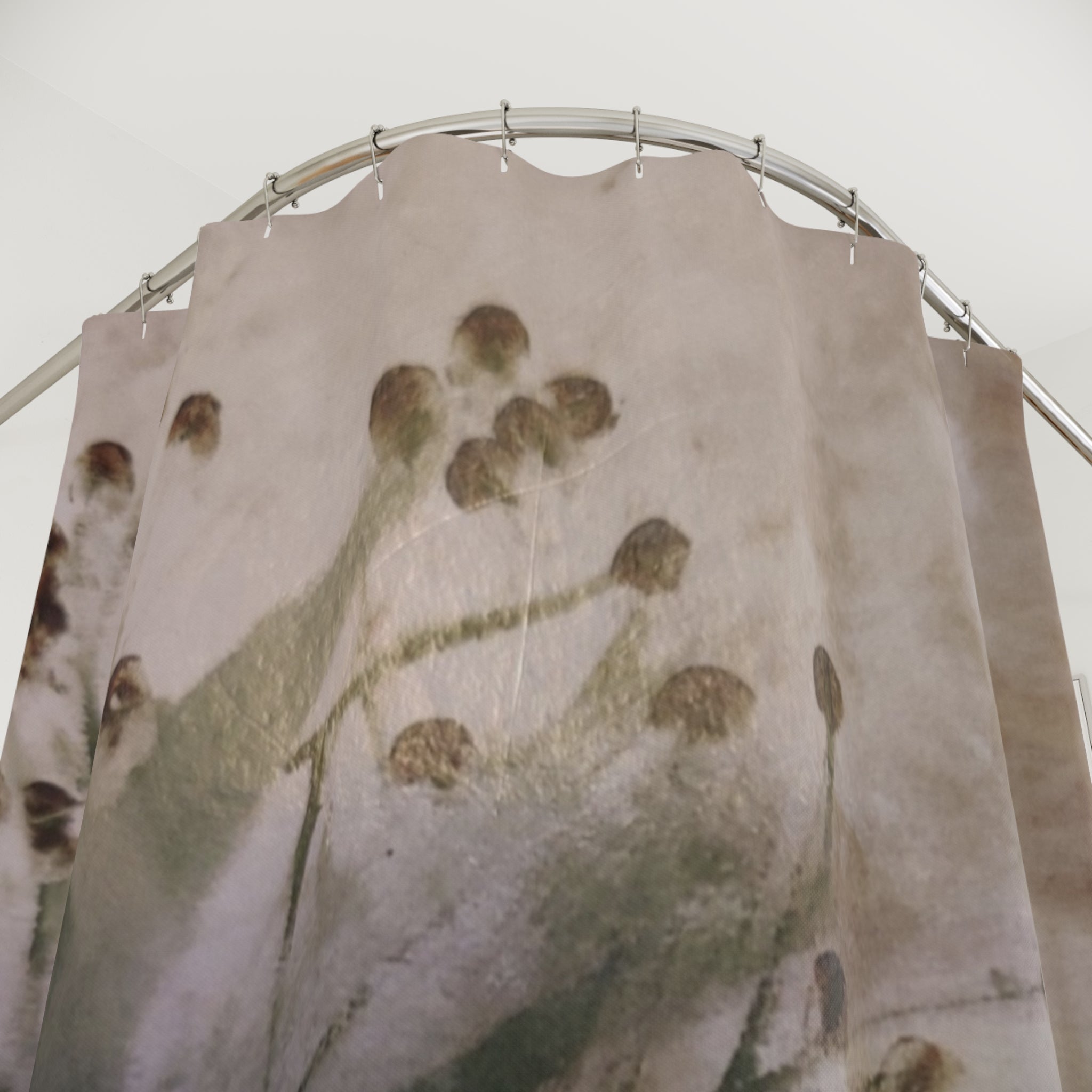 Elegant Floral Shower Curtain, Nature-Inspired Decor, Bathroom Makeover, Gift for Homeowners, Unique Wedding Gift, Boho Bathroom