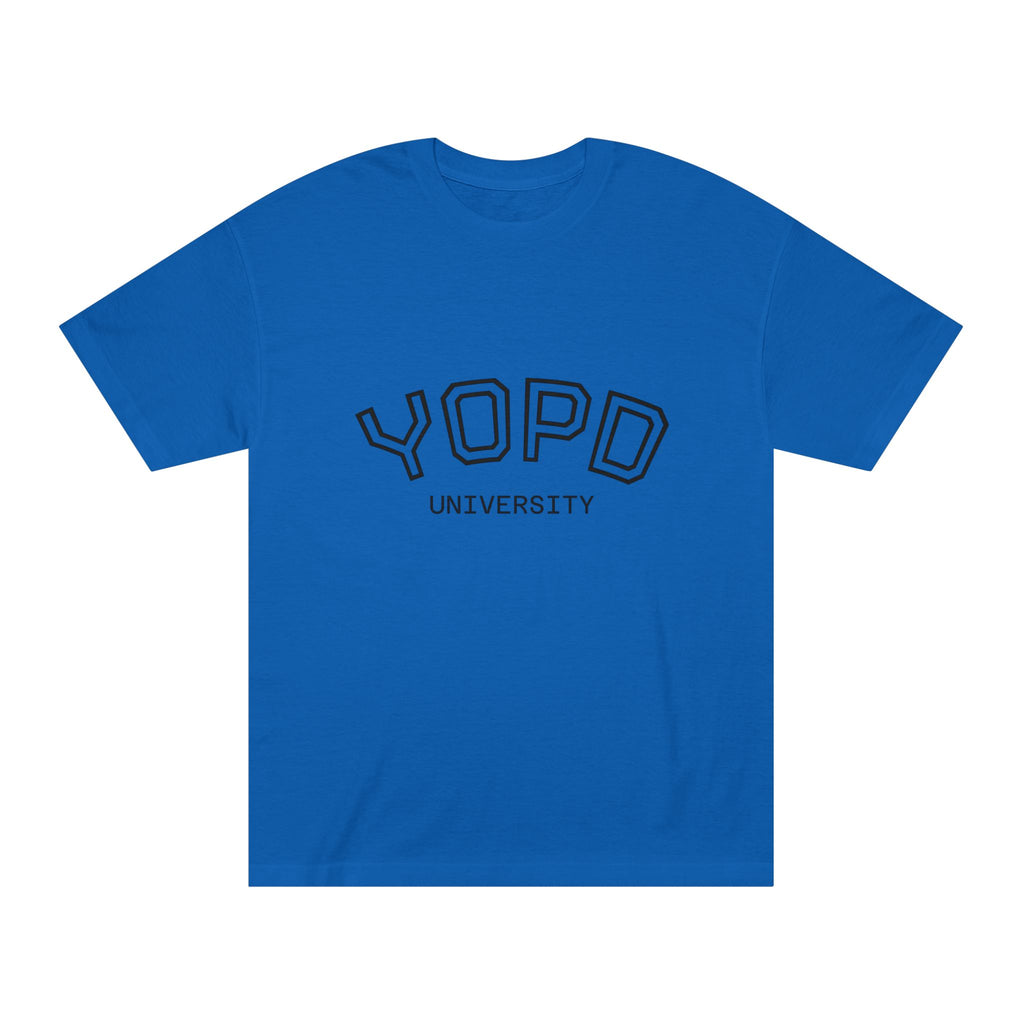 YOPD University Tee - College-Style Vintage Campus Shirt