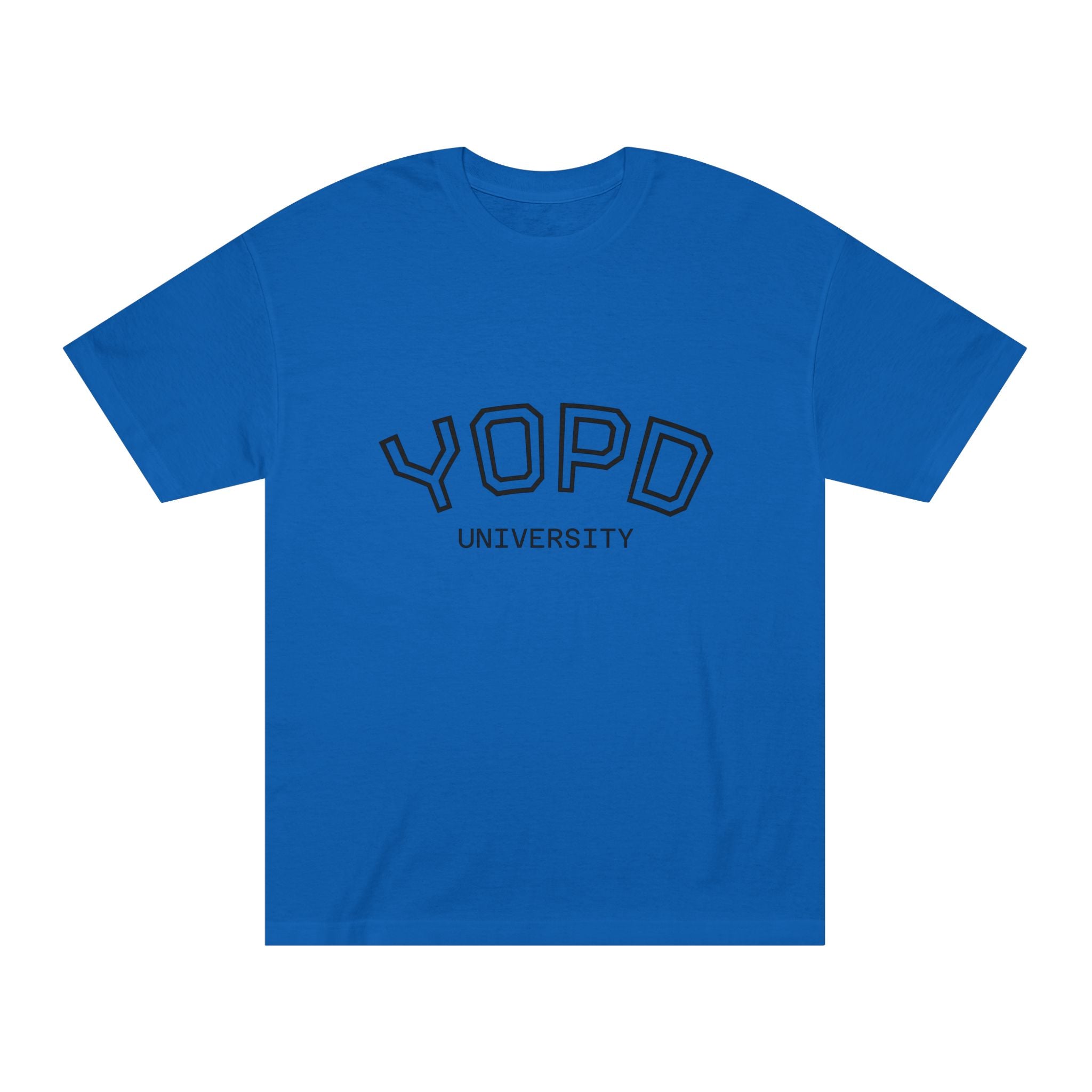 YOPD University Tee - College-Style Vintage Campus Shirt
