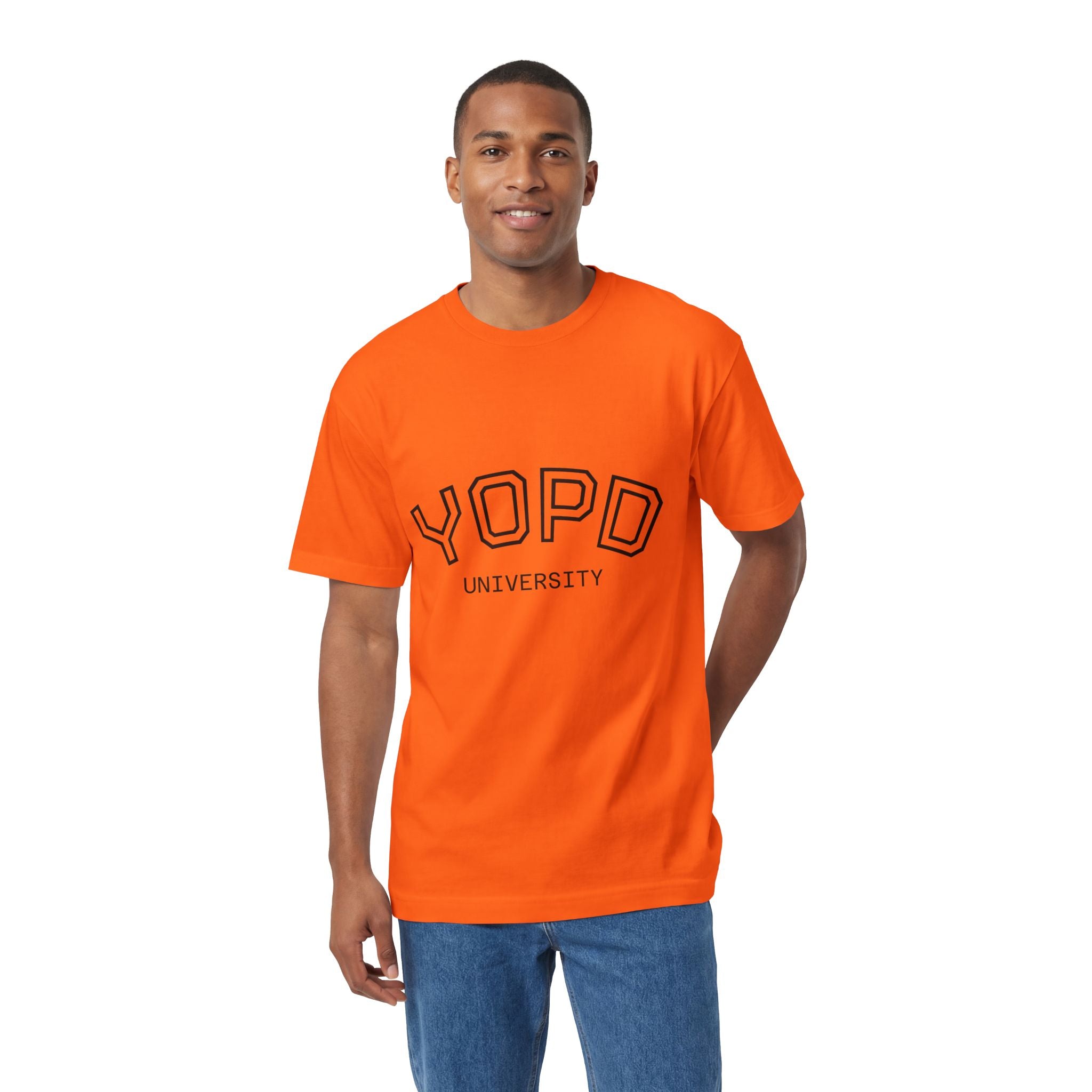 YOPD University Tee - College-Style Vintage Campus Shirt