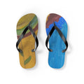 Trendy Artistic Flip Flops | Summer Vibes | Beachwear | Gift for Her | Unique Sandals | Vacation Essential