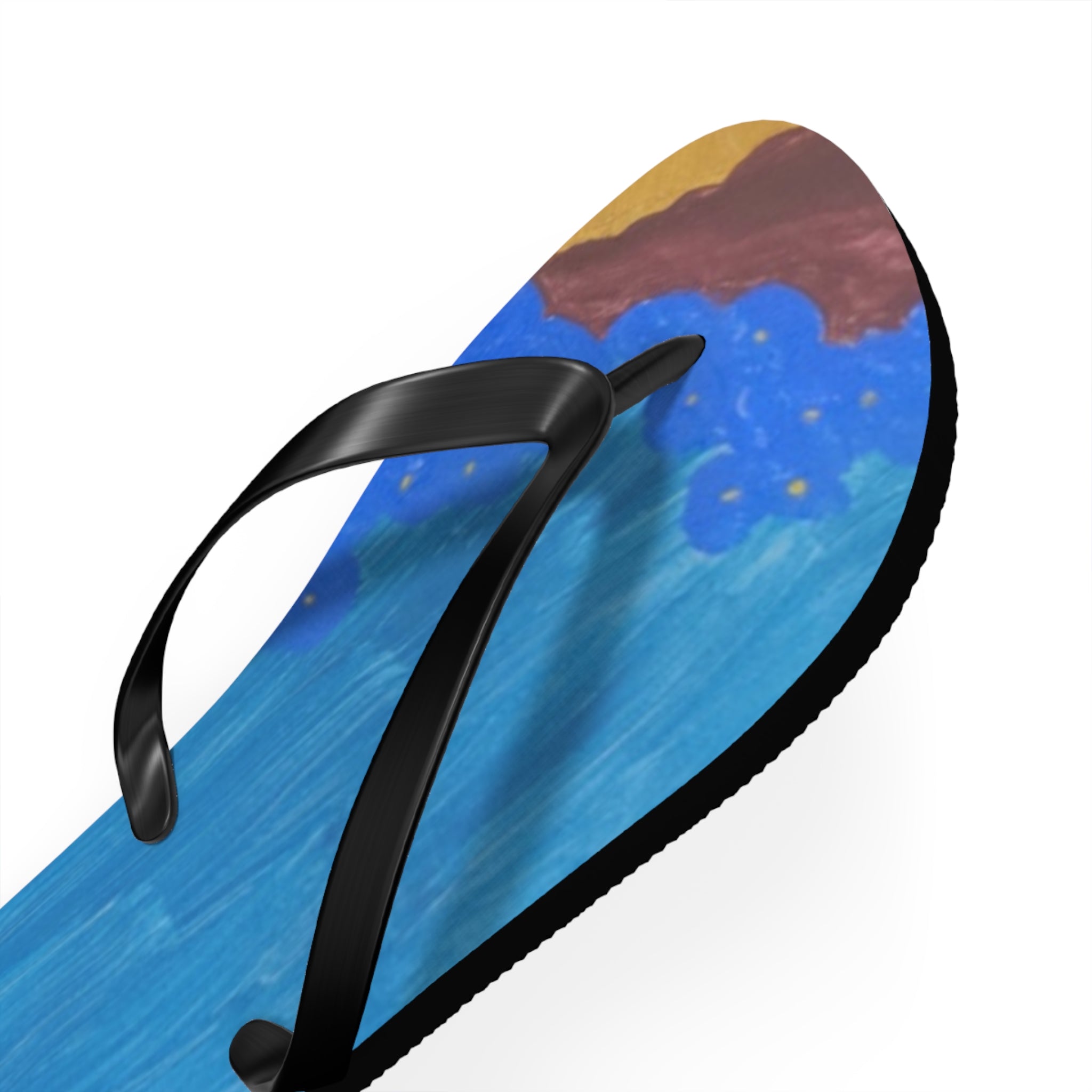 Trendy Artistic Flip Flops | Summer Vibes | Beachwear | Gift for Her | Unique Sandals | Vacation Essential