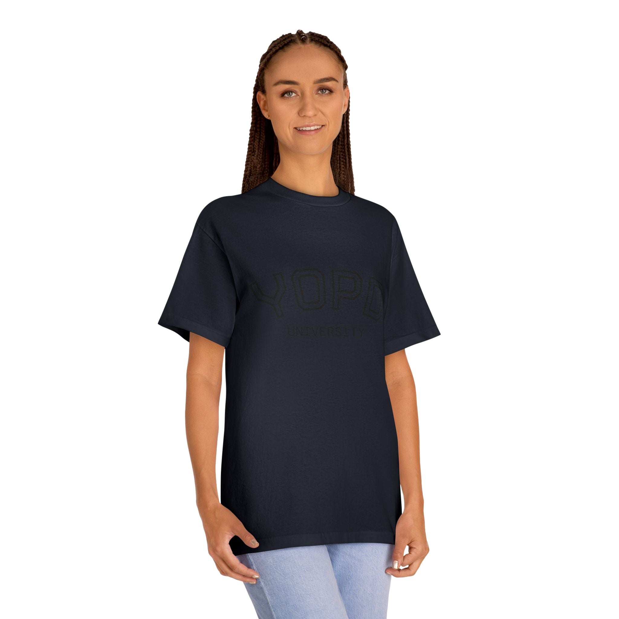 YOPD University Tee - College-Style Vintage Campus Shirt
