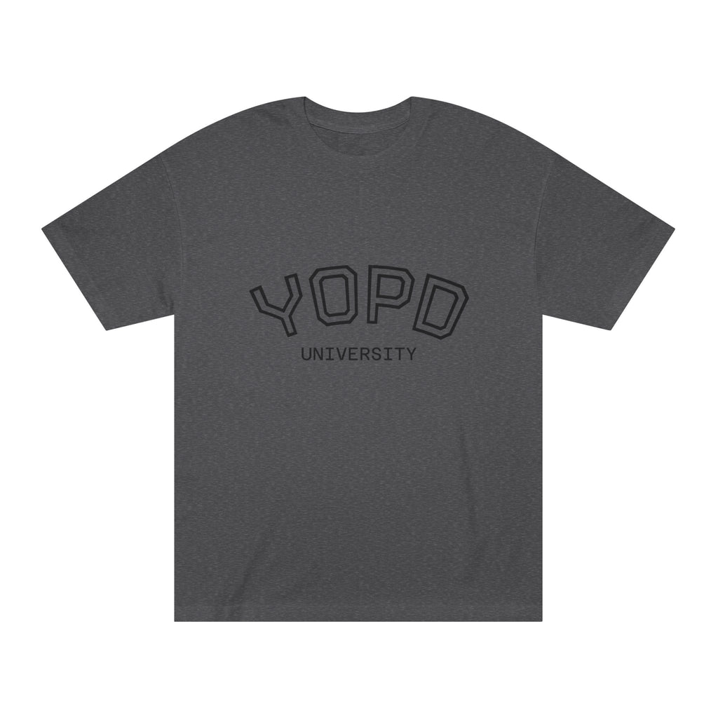 YOPD University Tee - College-Style Vintage Campus Shirt