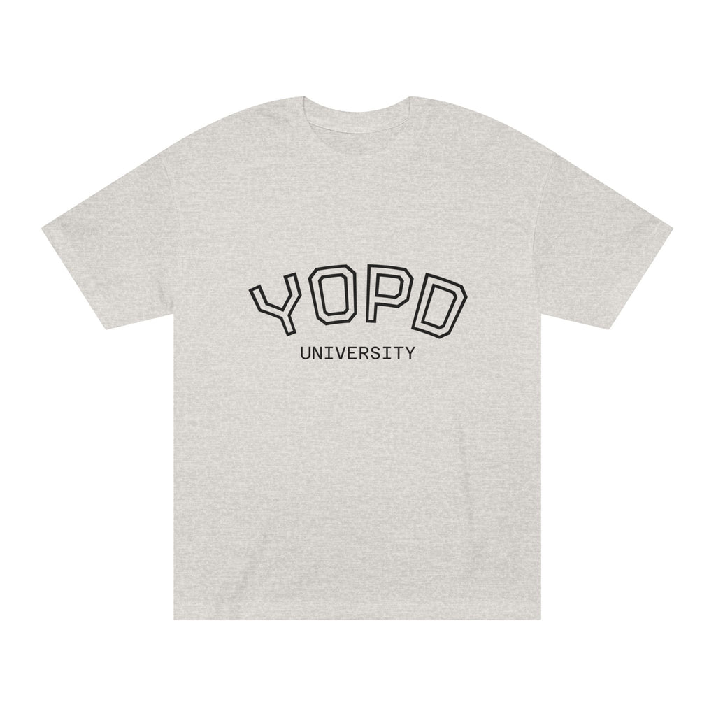 YOPD University Tee - College-Style Vintage Campus Shirt