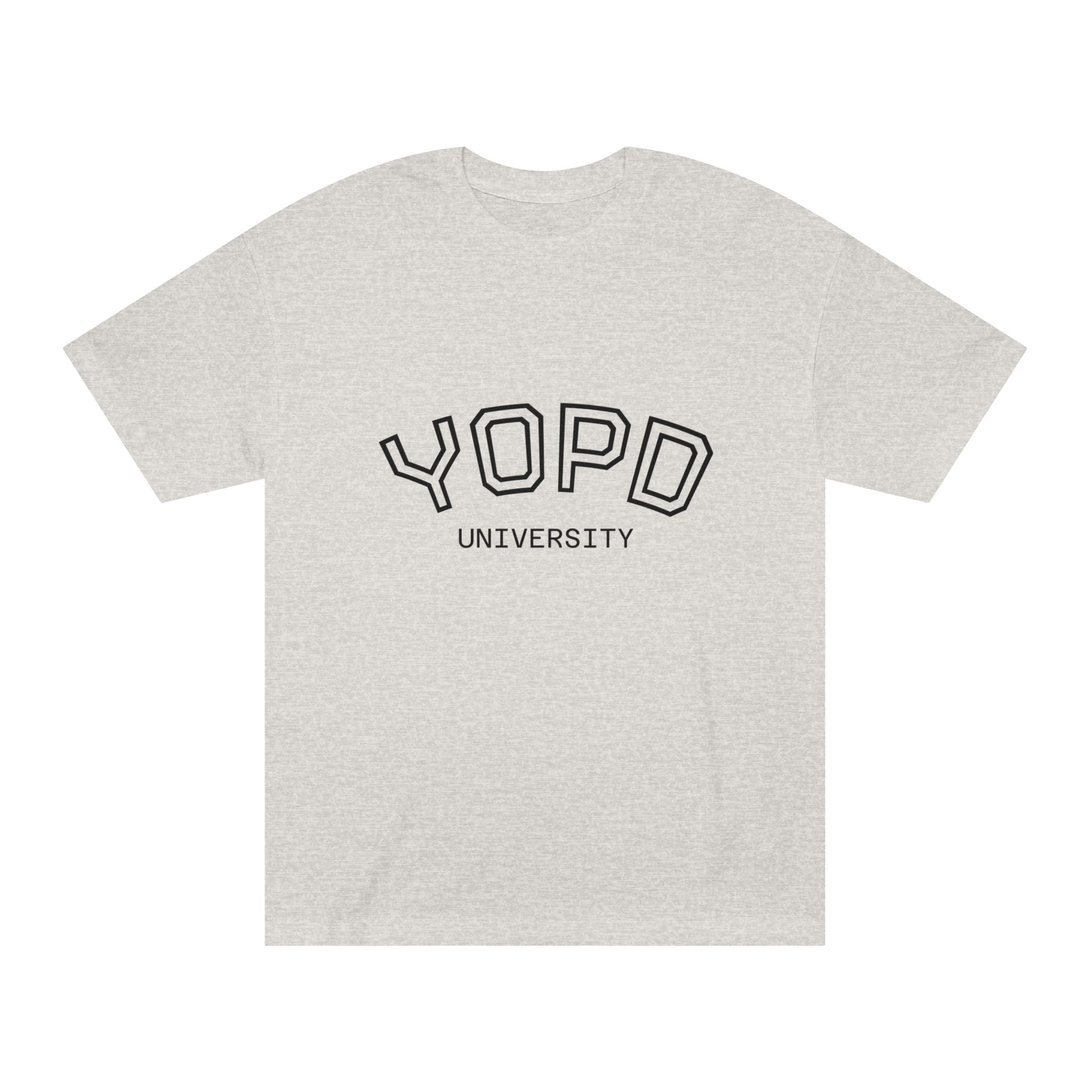 YOPD University Tee - College-Style Vintage Campus Shirt