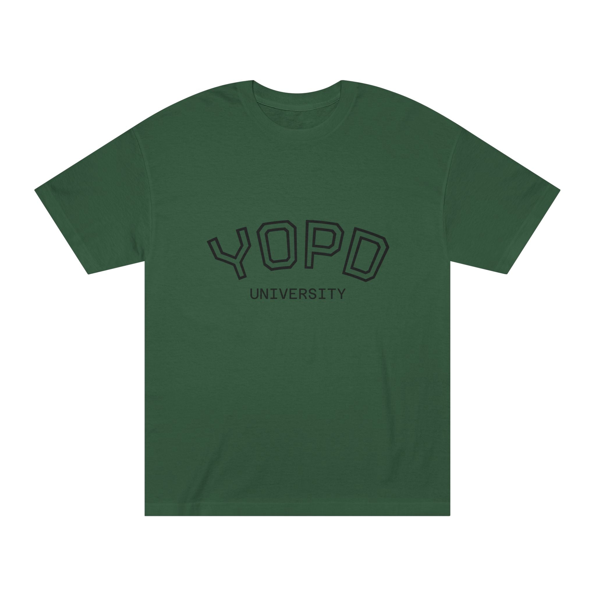 YOPD University Tee - College-Style Vintage Campus Shirt