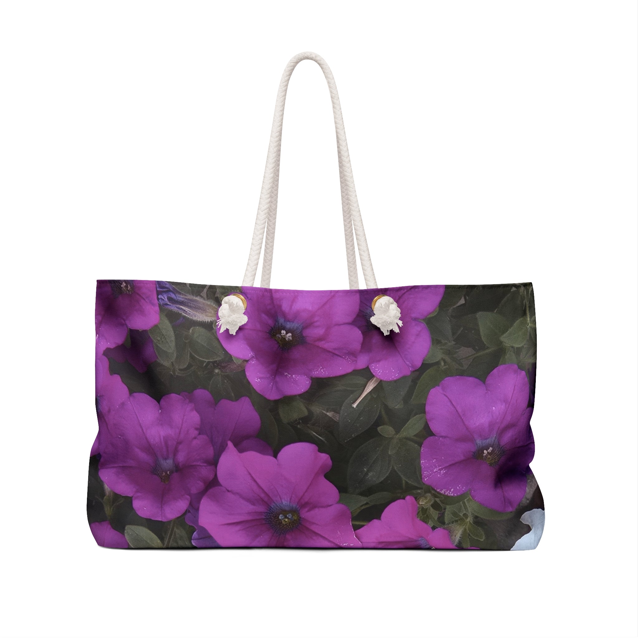 Floral Weekender Bag, Travel Tote, Weekend Getaway, Beach Bag, Floral Luggage, Summer Travel Accessories