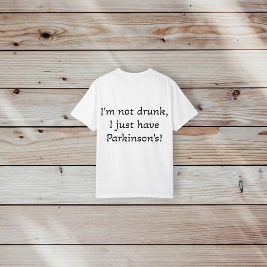 Humorous Parkinson's Awareness T-shirt, Unisex Tee, Gift for Parkinson's Patients, Funny Support Shirt, Awareness Apparel, Casual Wear